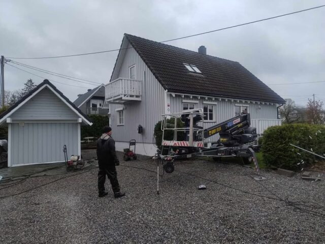 Nytt tak på enebolig